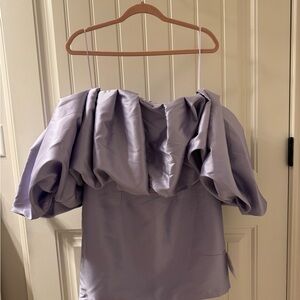 ASOS Lavender Ruffle Mini Dress